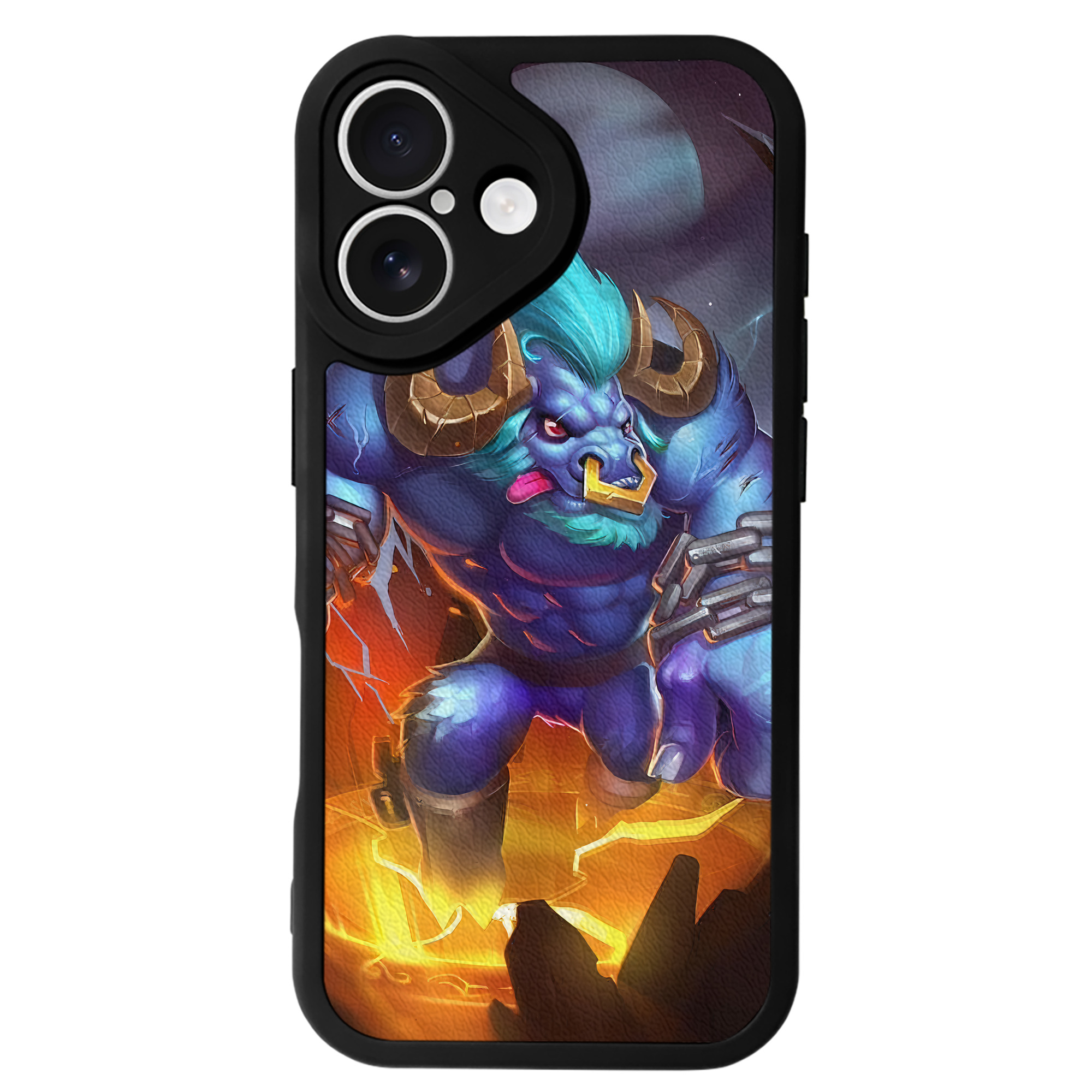リーグ・オブ・レジェンド League of Legends LOL 【iPhone 16シリーズ対応】シリコンスマホケース（レザー調） 材質：シリコン